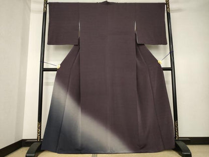 平和屋着物●色留訪問着　霞文　暈し染め　やまと金ラベル　正絹　逸品　AABK3930ck