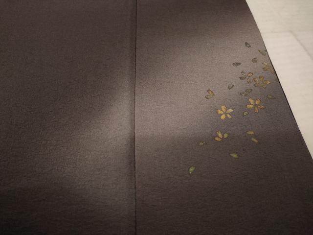 平和屋着物●色留訪問着　霞文　暈し染め　やまと金ラベル　正絹　逸品　AABK3930ck