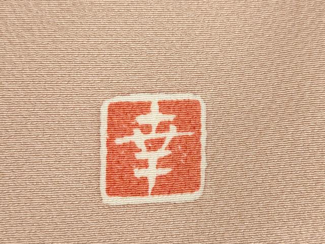 平和屋着物●ファッションデザイナー 花井幸子　訪問着　刺繍　エ霞桜尽くし　暈し染め　金彩　正絹　逸品　AABK3942ck