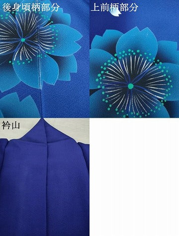 平和屋着物●豪華振袖　舞桜　金彩　正絹　逸品　AABK3945ck