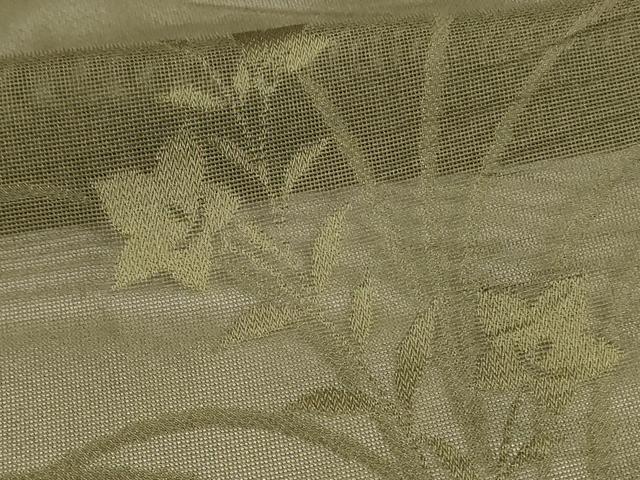 平和屋着物＊夏物　訪問着　草花紋紗　暈し染め　高島屋扱い　正絹　逸品　AABK3979jd