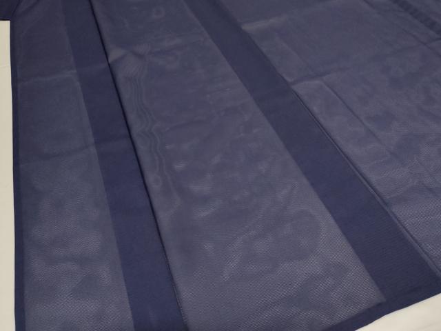平和屋着物＊夏物　色無地　絽　黒紅色　洗える着物　未使用　AABK3990jd