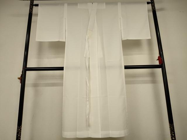 平和屋着物＊夏物　長襦袢　絽　白色　洗える着物　AABK4000jd