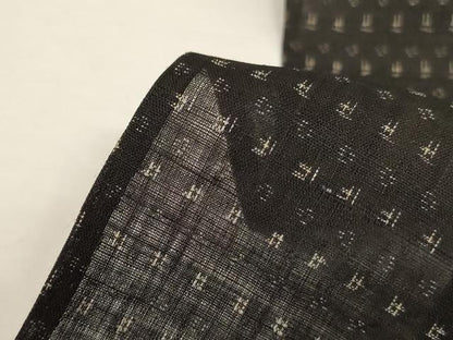 平和屋着物＊夏物　男性　上布　絣柄　麻　逸品　AABK4006jd