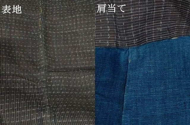 平和屋着物＊夏物　上布　絣柄　麻　逸品　AABK4008jd