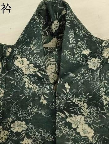 平和屋着物＊夏物　上布　草花文　麻　逸品　AABK4012jd