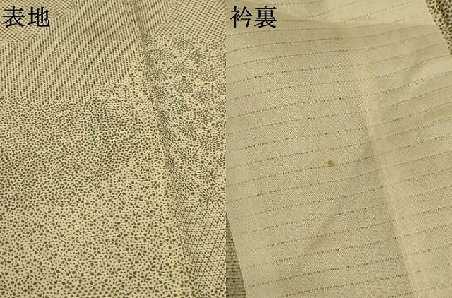 平和屋着物＊夏物　江戸小紋　絽　雲取り吉祥文　正絹　逸品　AABK4015jd