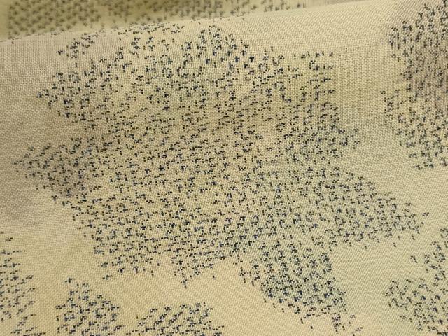 平和屋着物＊夏物　紗紬　薔薇　正絹　逸品　AABK4020jd