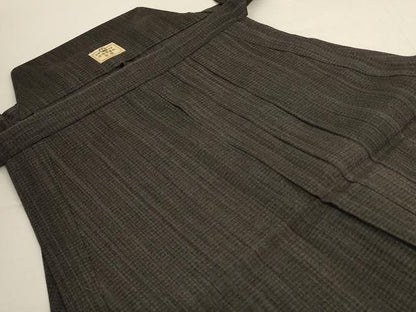 平和屋着物＊夏物　男性　馬乗り袴　絽　霞文　正絹　逸品　AABK4022jd