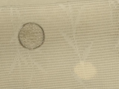 平和屋着物＊夏物　訪問着　絽　刺繍　草葉丸文　銀糸　正絹　逸品　AABK4024jd