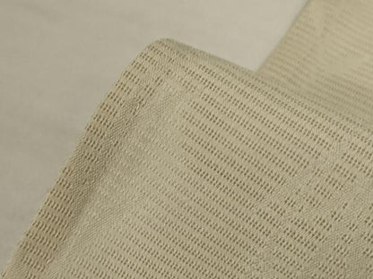 平和屋着物＊夏物　訪問着　絽　刺繍　草葉丸文　銀糸　正絹　逸品　AABK4024jd