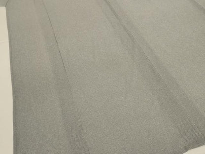 平和屋着物＊夏物　江戸小紋　絽　万筋　青色×白色　両面染め　さんび謹製　洗える着物　AABK4030jd