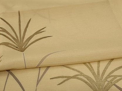 平和屋着物＊夏物　訪問着　絽　草花文　金彩　正絹　逸品　AABK4031jd