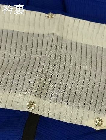 平和屋着物＊夏物　色無地　絽　紺色　正絹　逸品　AABK4044jd