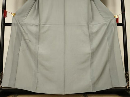 平和屋着物＊夏物　色留訪問着　絽　ドロンワーク　夢　灰青色　正絹　逸品　AABK4051jd