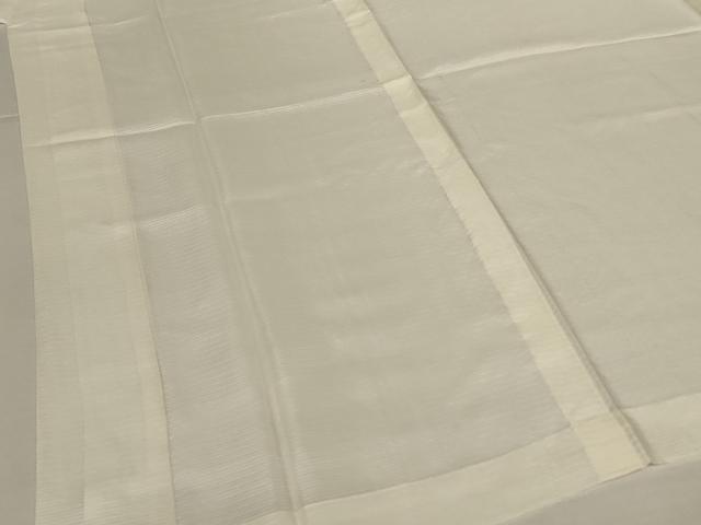 平和屋着物＊夏物　長襦袢　絽　生成り色　正絹　逸品　AABK4060jd