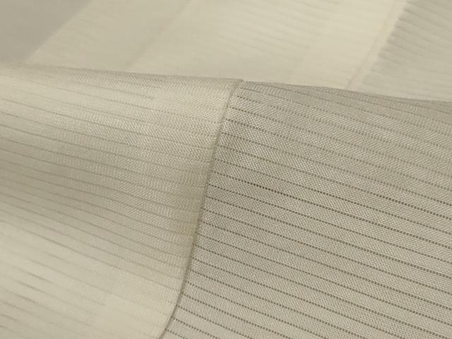 平和屋着物＊夏物　長襦袢　絽　生成り色　正絹　逸品　AABK4060jd