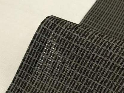 平和屋着物＊夏物　江戸小紋　絽　格子　正絹　逸品　AABK4069jd