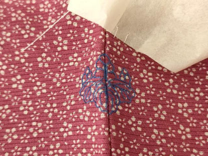 平和屋着物＊夏物　江戸小紋　絽　花尽くし　正絹　逸品　AABK4076jd