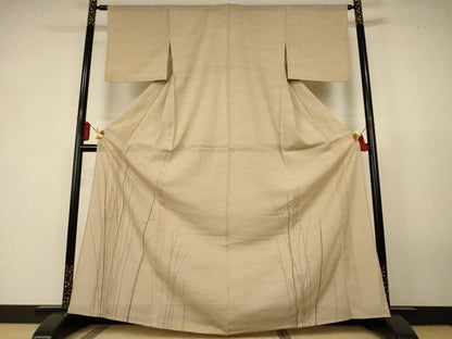 平和屋着物＊夏物　色留袖　絽　立波紋絽　草花文　正絹　逸品　AABK4089jd