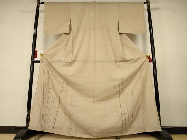 平和屋着物＊夏物　色留袖　絽　立波紋絽　草花文　正絹　逸品　AABK4089jd