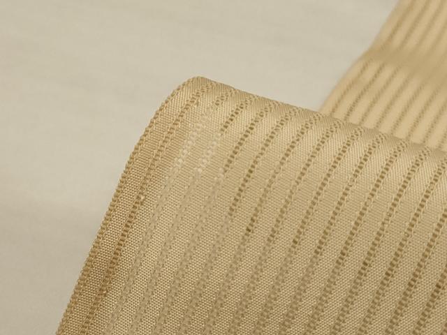 平和屋着物＊夏物　色留袖　縦絽　立波扇文　暈し染め　金彩　ロング丈　正絹　逸品　AABK4094jd