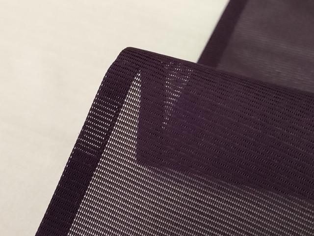 平和屋着物＊夏物　色無地　絽　黒紅色　正絹　逸品　AABK4115jd
