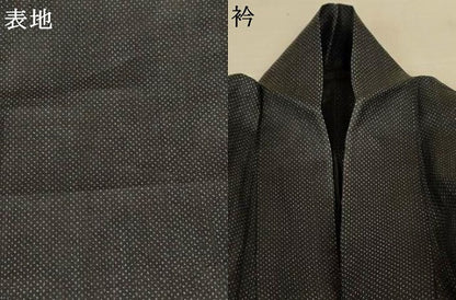 平和屋着物＊夏物　男性　重要無形文化財　本場宮古上布　苧麻　逸品　AABK4130jd