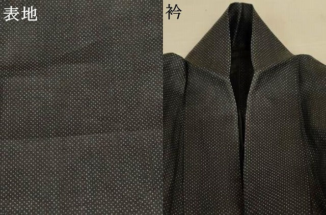 平和屋着物＊夏物　男性　重要無形文化財　本場宮古上布　苧麻　逸品　AABK4130jd