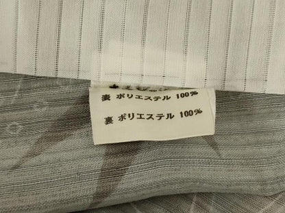 平和屋着物＊夏物　小紋　紗　笹文　洗える着物　AABK4135jd