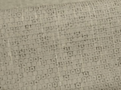 平和屋着物＊夏物　結城紬　夏結城　100亀甲　間道　正絹　逸品　AABK4158jd