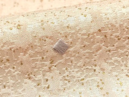 平和屋本店▼和装小物　帯揚げ　三華苑　刺繍　金彩　暈し染め　金彩　さんび謹製　正絹　逸品　未使用　AABK4167ay