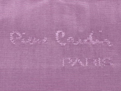 平和屋本店▼和装小物　帯揚げ　pierre cardin　蔦草花地紋　暈し染め　正絹　逸品　未使用　AABK4176ay