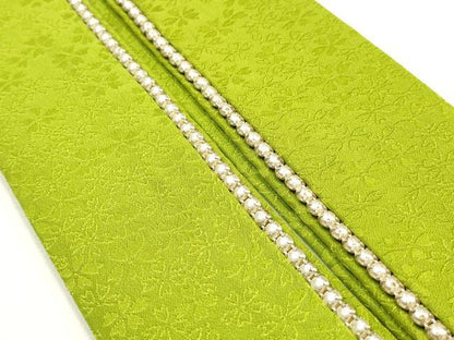 平和屋着物▼和装小物　重ね衿・伊達衿　まとめて5点　刺繍　スパンコール　金糸　暈し染め　逸品　AABK4190ay
