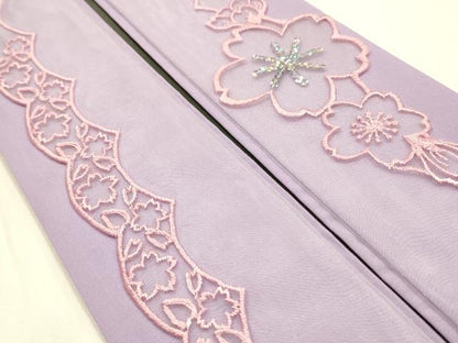 平和屋着物▼和装小物　重ね衿・伊達衿　まとめて5点　刺繍　スパンコール　金糸　暈し染め　逸品　AABK4190ay