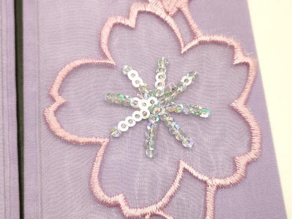 平和屋着物▼和装小物　重ね衿・伊達衿　まとめて5点　刺繍　スパンコール　金糸　暈し染め　逸品　AABK4190ay