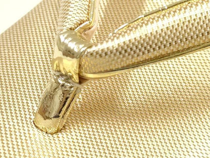 平和屋着物▼和装小物　和装バッグ・草履セット　おき宗　クラッチバッグ　金糸　逸品　AABK4202ay