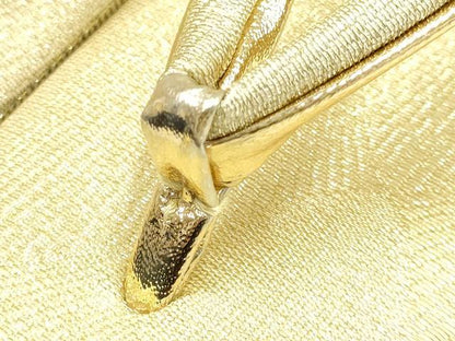 平和屋着物▼和装小物　和装バッグ・草履セット　ハンドバッグ　チェーンバッグ　金糸　逸品　未使用　AABK4205ay