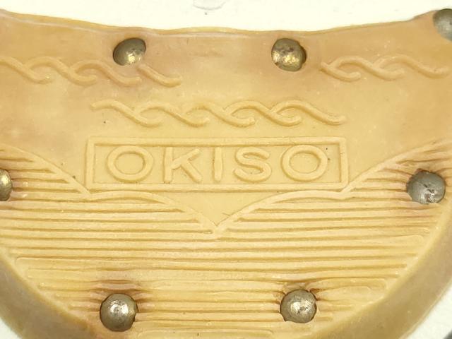 平和屋着物▼和装小物　和装草履　おき宗　麻の葉模様　共箱付き　逸品　未使用　AABK4224ay