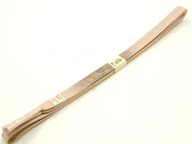 平和屋着物▼和装小物　上質な帯締め　高麗組　金糸　暈し　正絹　逸品　未使用　AABK4241ay