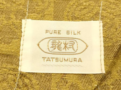 平和屋着物●極上  龍村美術織物　和装小物　風呂敷　遠州七宝　証紙・共箱付き　正絹　逸品　AABK4254ay