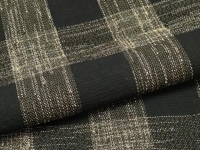 平和屋着物●男性　夏物　撫松庵　和装小物　兵児帯　セオアルファ　格子　逸品　AABK4261ay