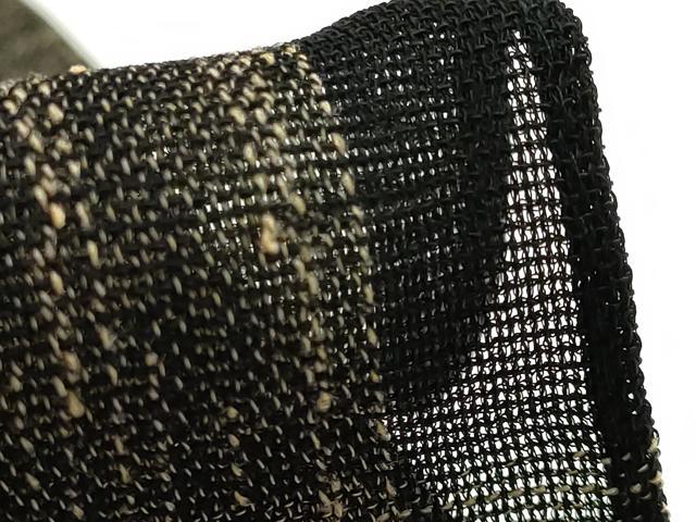 平和屋着物●男性　夏物　撫松庵　和装小物　兵児帯　セオアルファ　格子　逸品　AABK4261ay