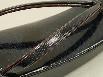 平和屋着物●和装小物　和装草履　伊と忠　幾何学模様　逸品　未使用　AABK4270ay