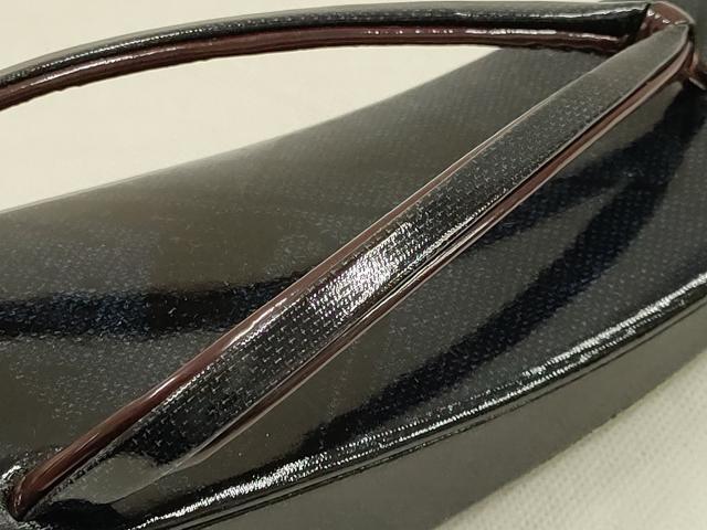 平和屋着物●和装小物　和装草履　伊と忠　幾何学模様　逸品　未使用　AABK4270ay