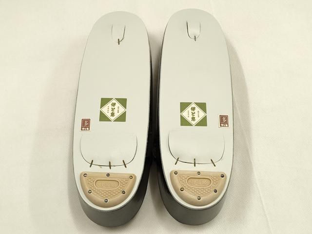 平和屋着物●和装小物　和装草履　伊と忠　幾何学模様　逸品　未使用　AABK4270ay