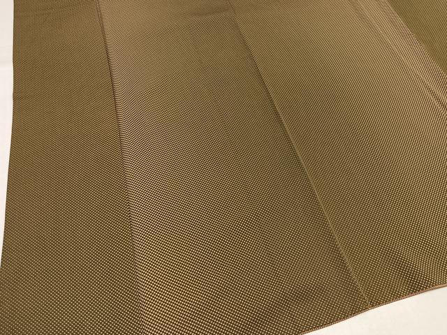 平和屋着物●上質な小紋　間道　正絹　逸品　AABK4286ph