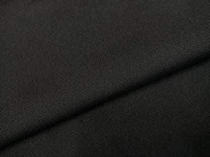 平和屋着物●男性　黒紋付　正絹　逸品　AABK4291ph