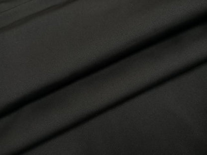 平和屋着物●男性　黒紋付　正絹　逸品　AABK4291ph