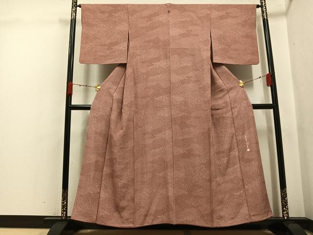 平和屋着物●伝統工芸士　金田今朝男　江戸小紋　寄せ小紋柄　正絹　逸品　AABK4293ph